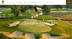 Desktop Screenshot of philacricket.com